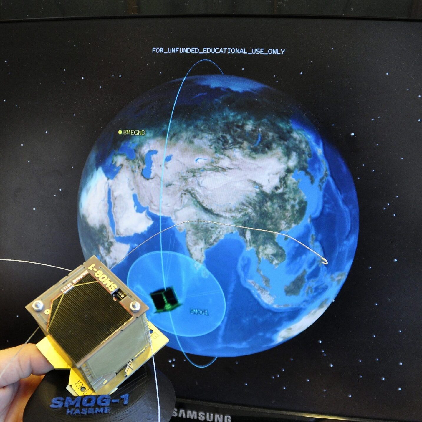 The fourth Hungarian small satellite, SMOG-1 has been launched